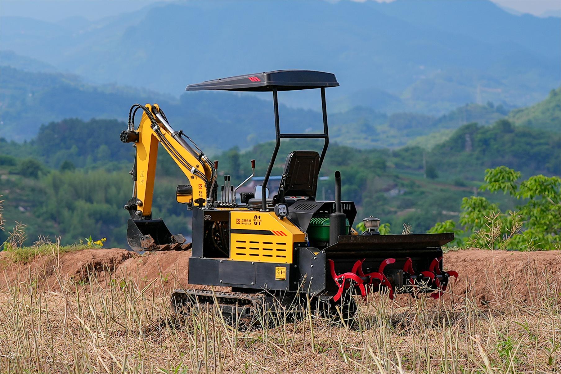 MT-IAM01 自走式履带旋耕机