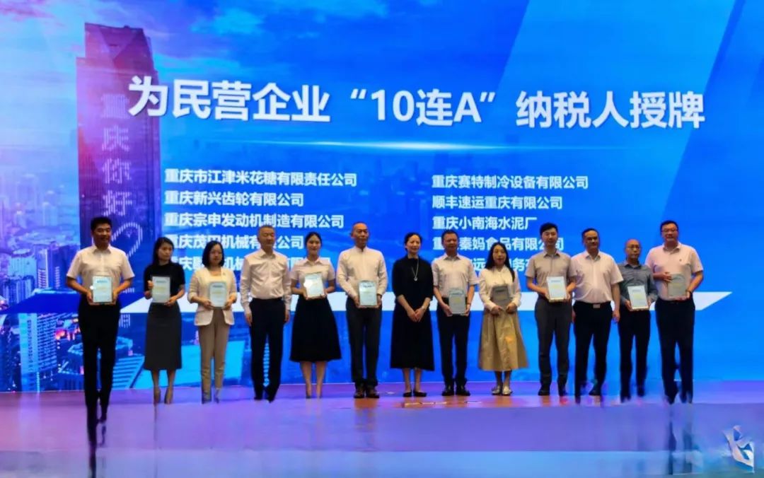 333体育喜获十年金牌纳税企业殊荣